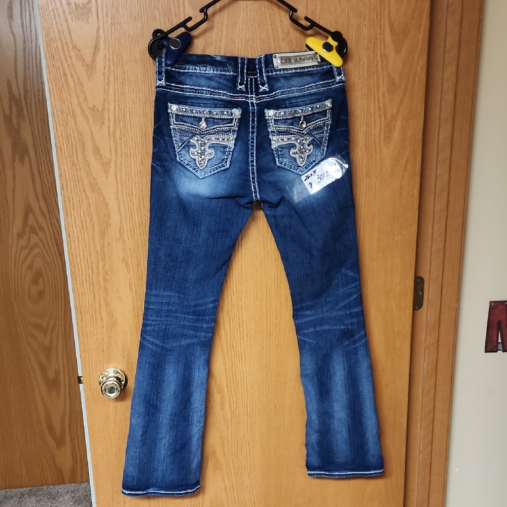 Rock revivial jeans 26x30 great condition number 3018
